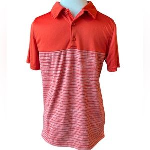 All in Motion Orange Striped Boy’s Polo